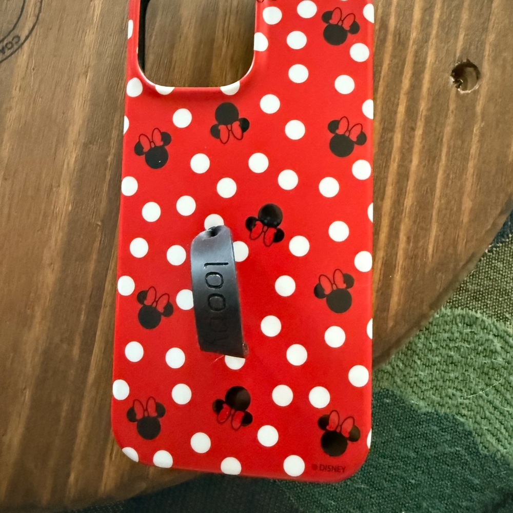 iPhone 13 Pro Max Disney Red Polka Dot Phone Case
